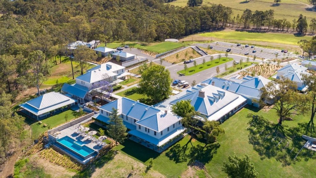 spicers guesthouse spicers guesthouse hunter valley from above